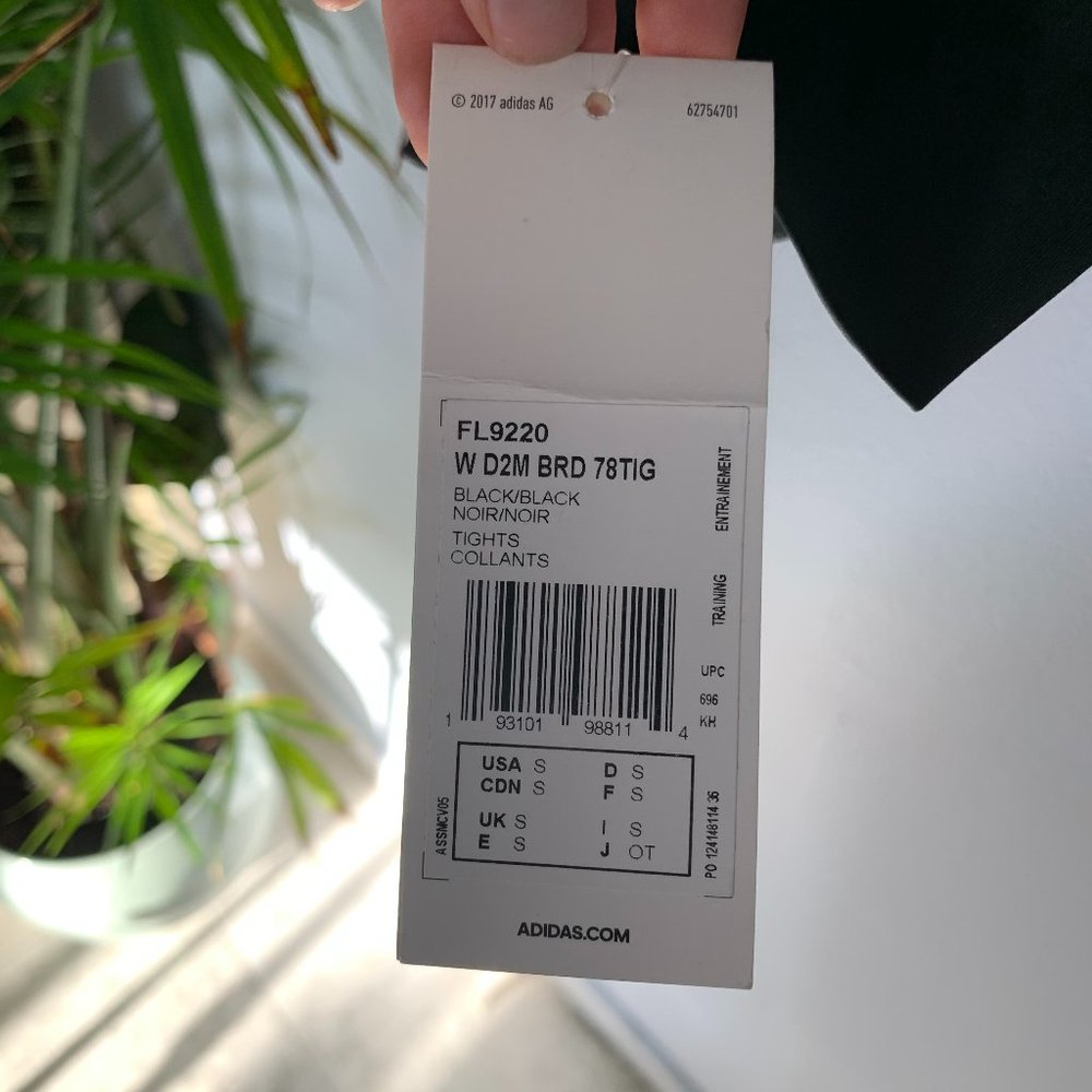 NWT ADIDAS LEGGINGS CLIMALITE - Picture 6 of 6